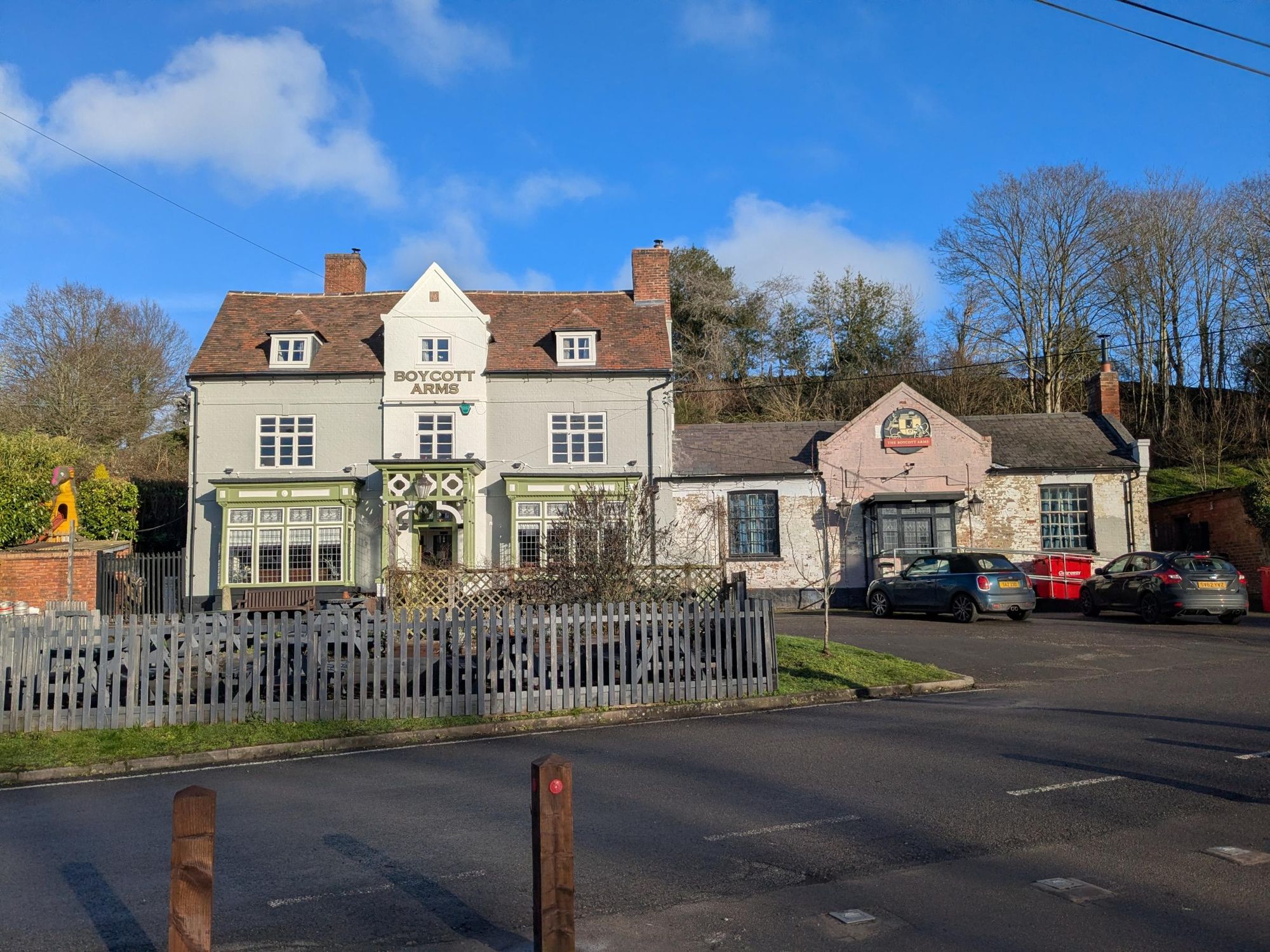 Boycott Arms from car park. (Pub, External, Key). Published on 16-01-2026