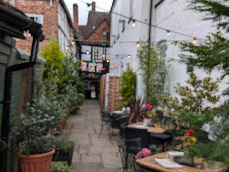 Passage from Street through to garden and disabled entrance. (Pub, External). Published on 25-07-2024 
