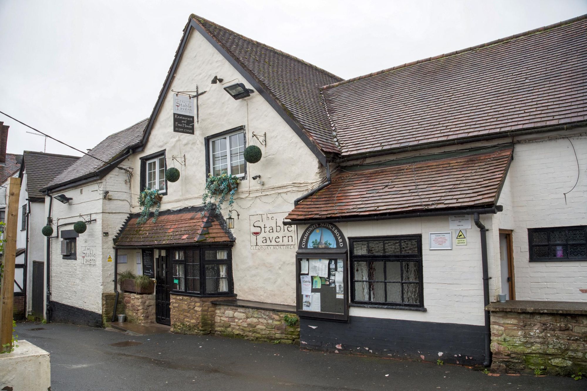 Stable Tavern, Cleobury Mortimer Feb 2024. (Pub, External, Key). Published on 05-02-2024