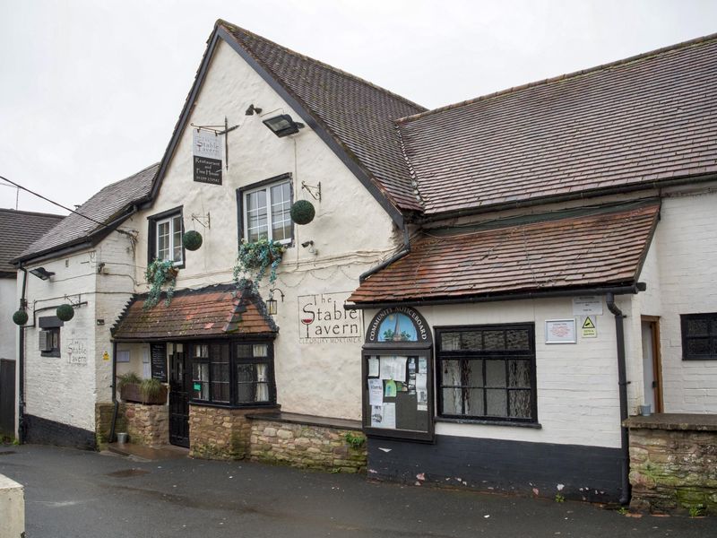 Stable Tavern, Cleobury Mortimer Feb 2024. (Pub, External, Key). Published on 05-02-2024