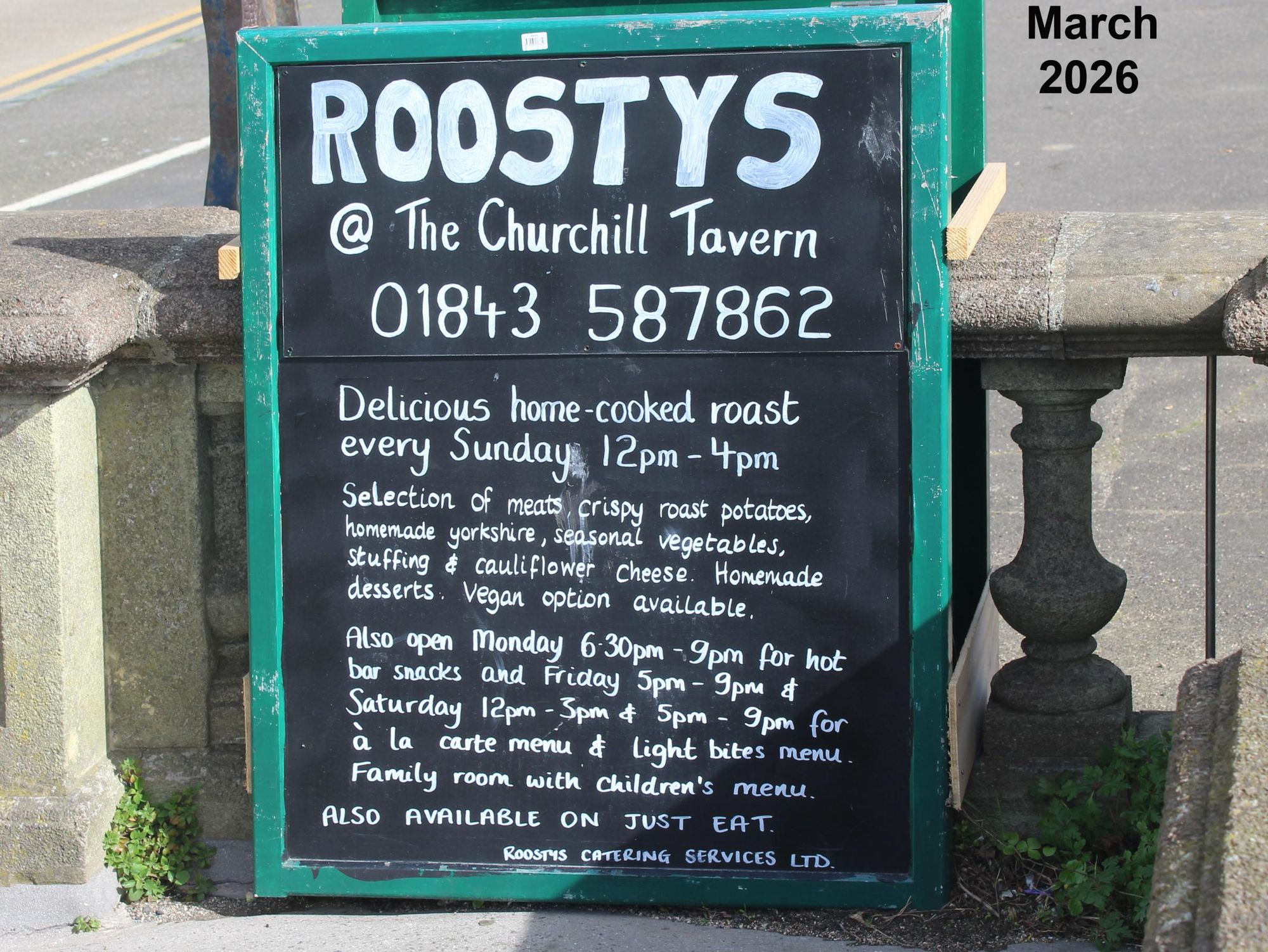 (Restaurant, Sign). Published on 14-03-2026