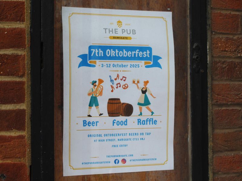 2025 Oktoberfest Poster. (Sign). Published on 17-09-2025 