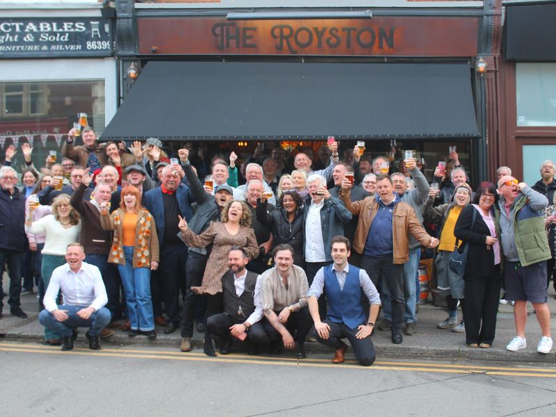 Thanet pub of the year celebration.. (Pub, External, Customers, Award, Key). Published on 20-04-2023 