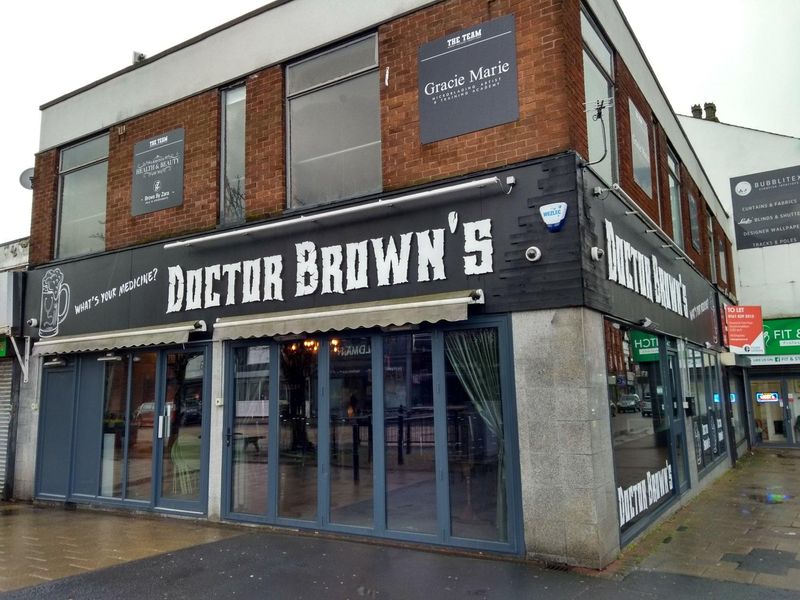 Doctor Brown's - exterior, February 2024. (Pub, External, Key). Published on 23-02-2024