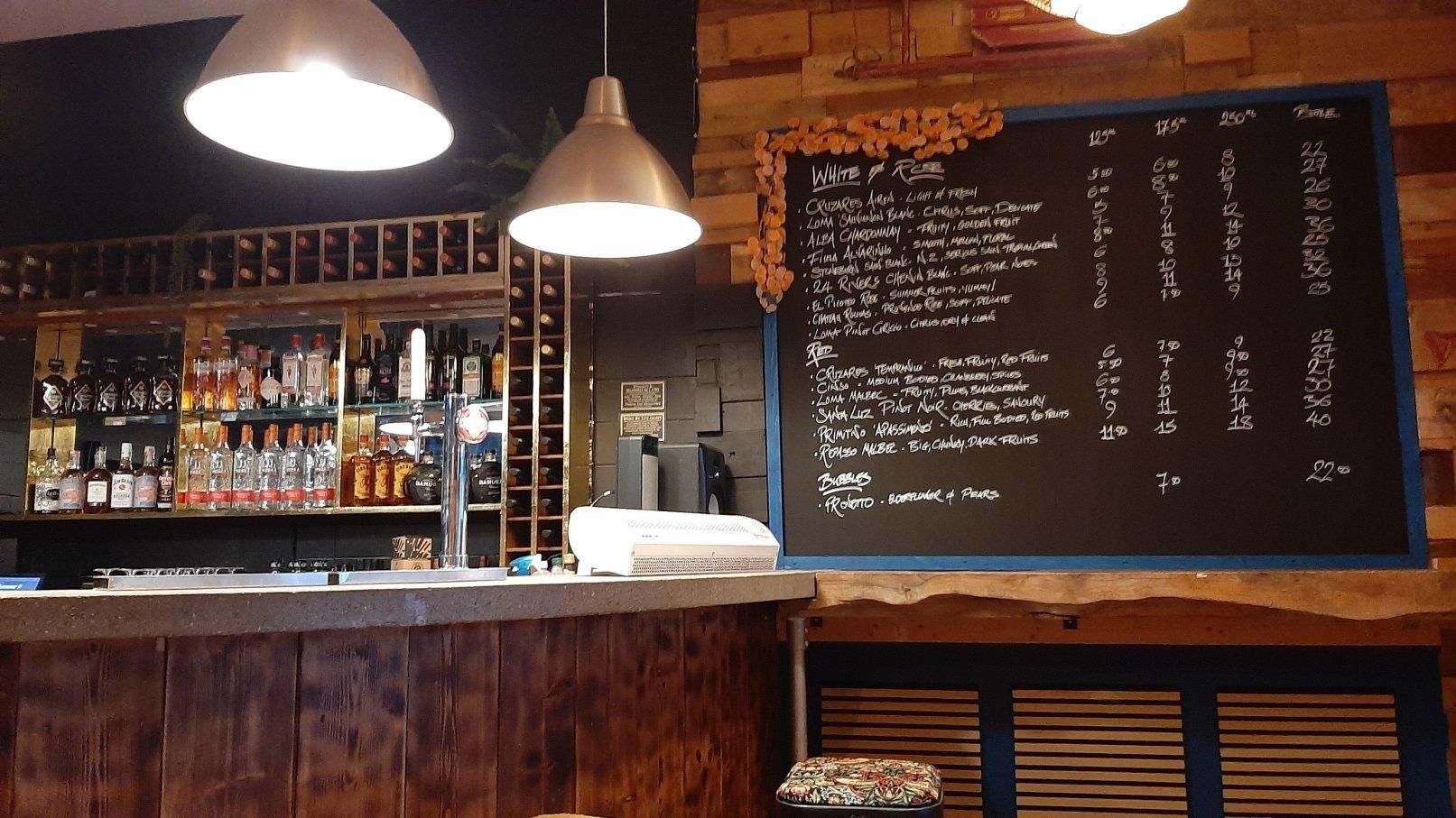 Bar (and wine list), December 2025. (Bar). Published on 21-12-2025