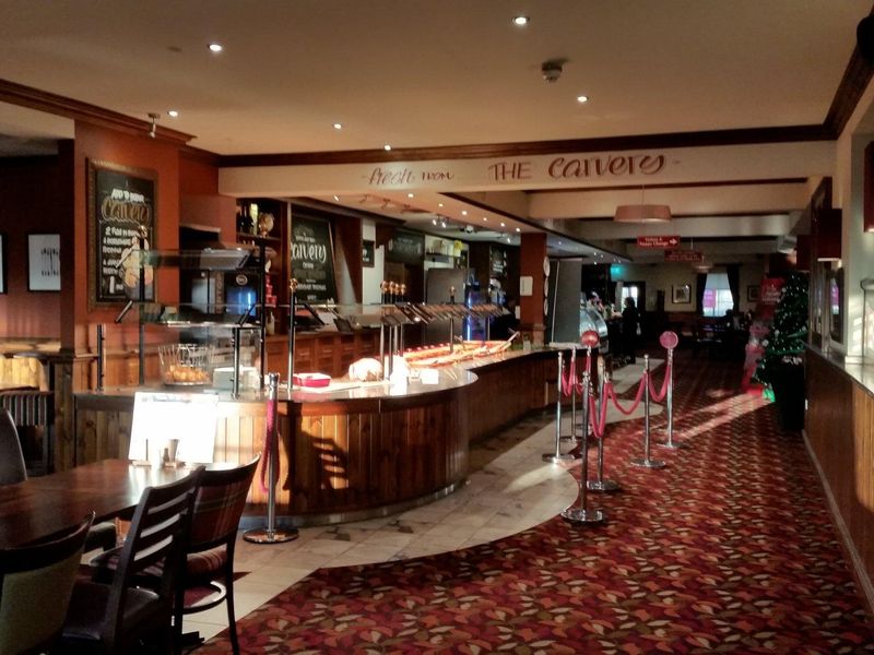 Carvery serving and queuing area. Published on 14-11-2022 
