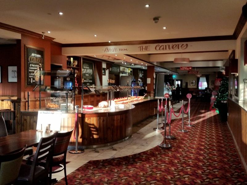 Carvery serving and queuing area. Published on 14-11-2022