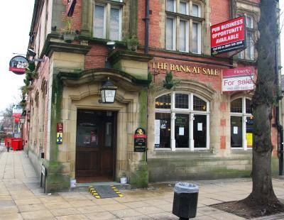 Bank at Sale - Sale. (Pub). Published on 11-10-2012