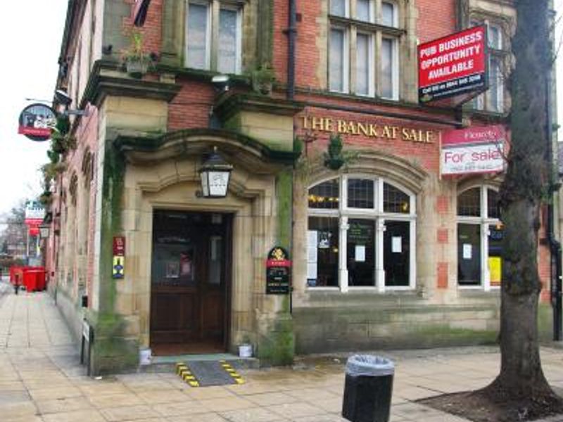 Bank at Sale - Sale. (Pub). Published on 11-10-2012