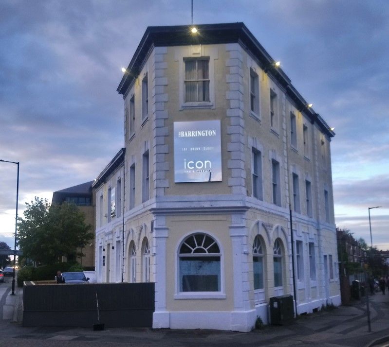 Icon Bar at Barringtons. (Pub). Published on 19-05-2019