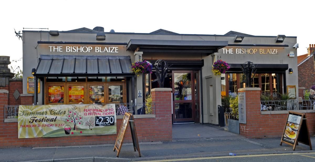 Bishop Blaize - Old Trafford. (Pub). Published on 16-07-2015