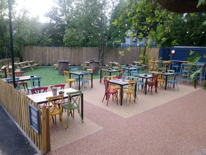 Beer Garden. (Pub, Garden). Published on 11-09-2019 