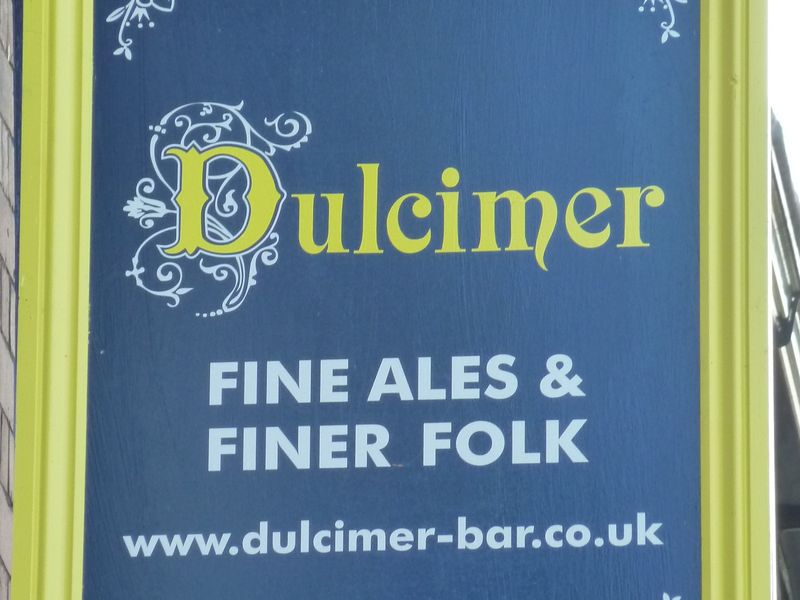 Dulcimer Fine Ales Fine Folk. (Pub, Sign). Published on 24-07-2011