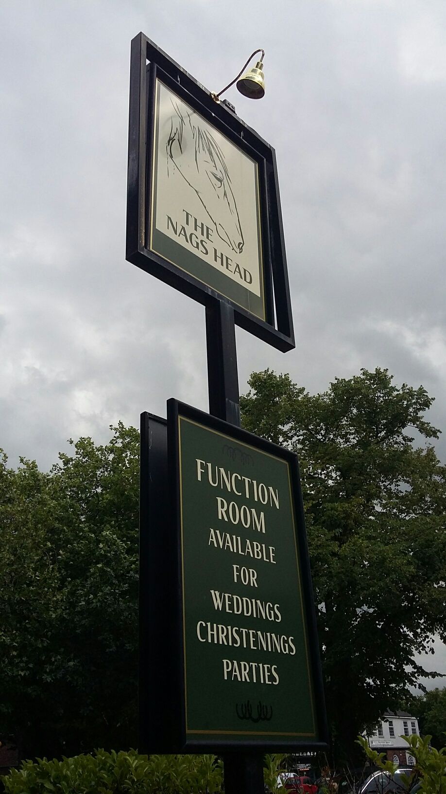 Nag's Head. (Sign). Published on 05-08-2018