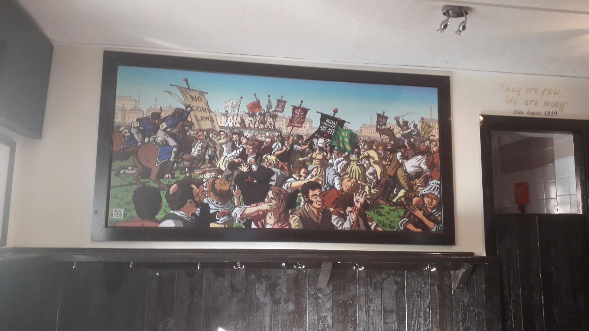 Peterloo Mural. (Bar). Published on 12-04-2019