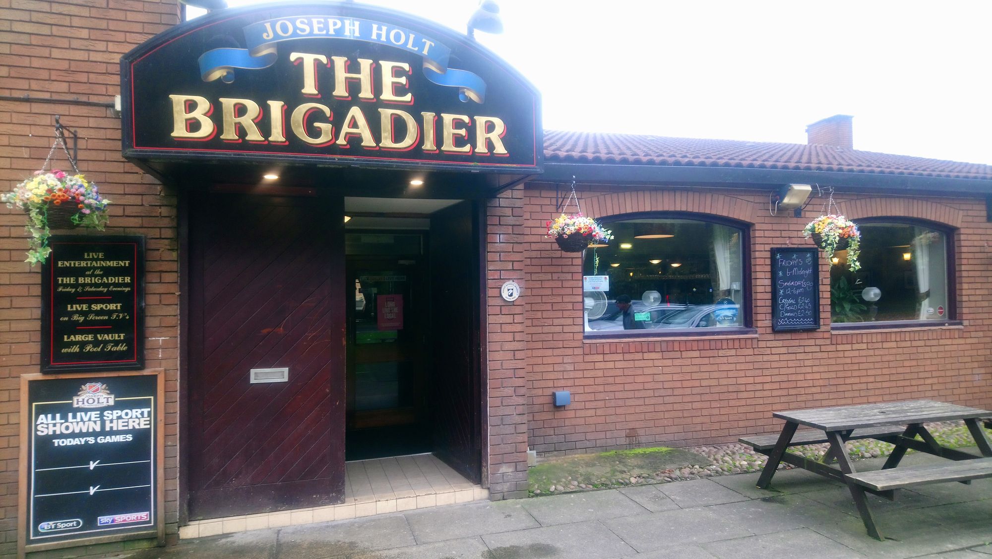 The Brigadier. (Pub). Published on 14-10-2019