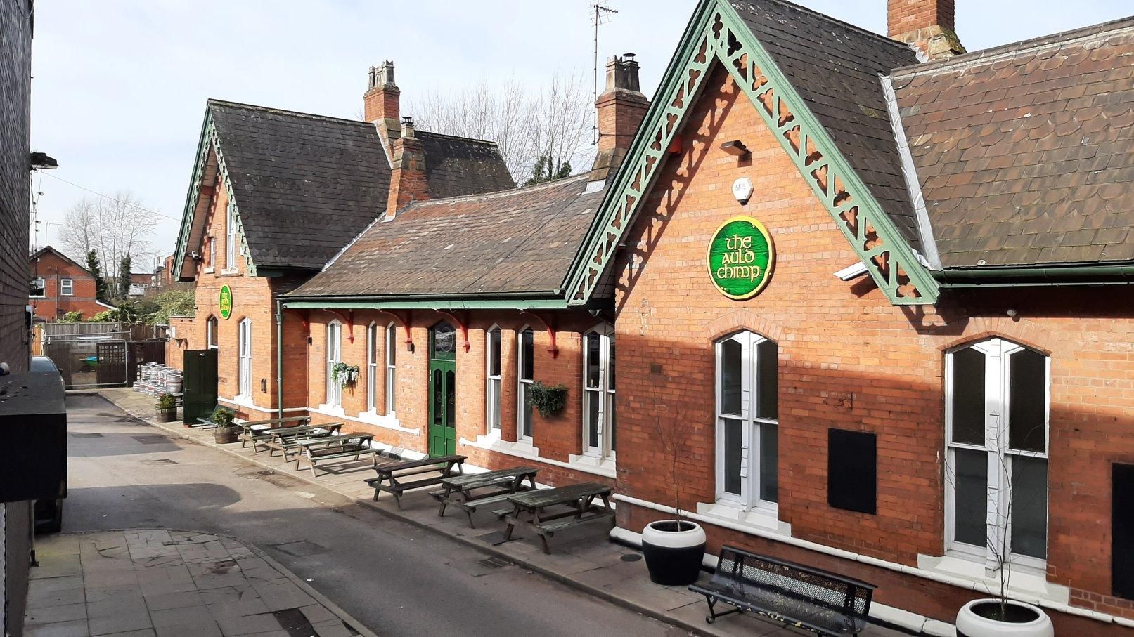 Auld Chimp, Urmston - exterior, March 2025. (Pub, External). Published on 04-03-2025