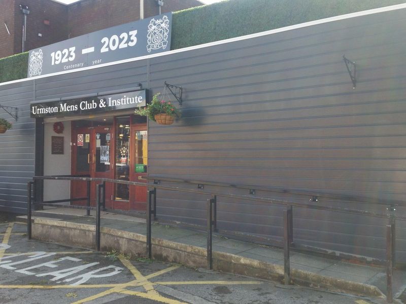 Urmston Men's Club - ramped access, August 2023. (External). Published on 30-08-2023
