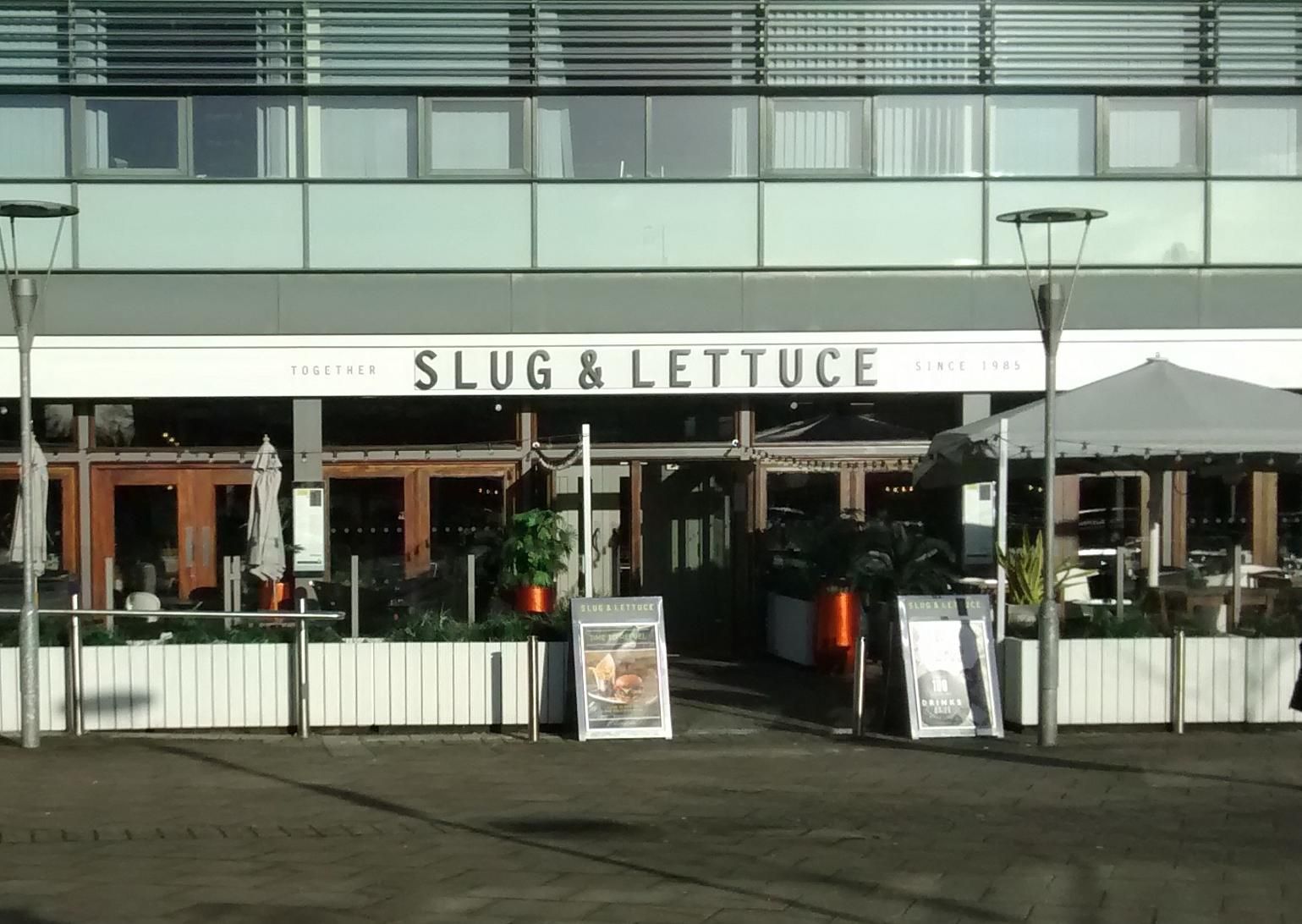 Slug and Lettuce Sale. (Pub). Published on 10-02-2017