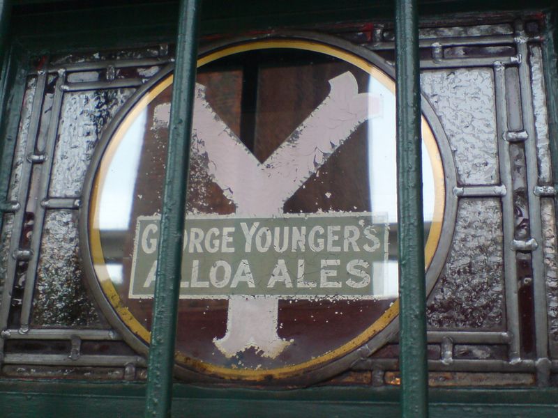 Youngers window 1. (Pub). Published on 01-01-1970