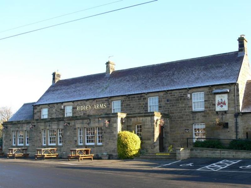 Ridley Arms at Stannington. (Pub, External, Key). Published on 01-01-1970