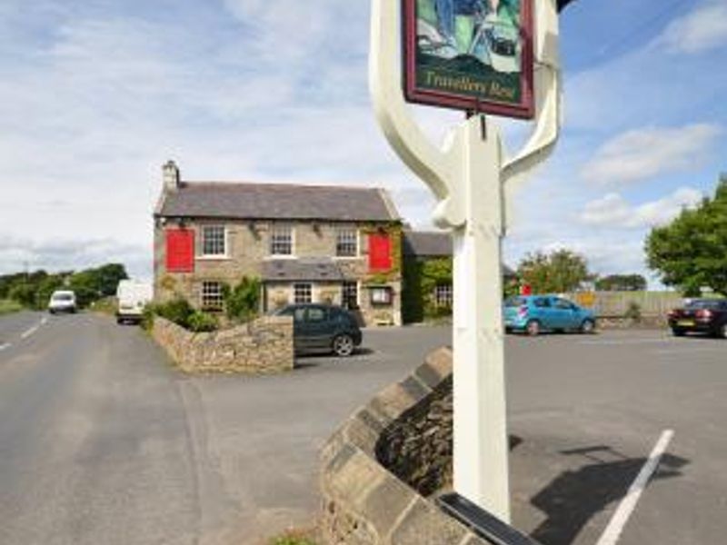 Travellers Rest, Slaley. (Pub, External, Sign, Key). Published on 01-01-1970