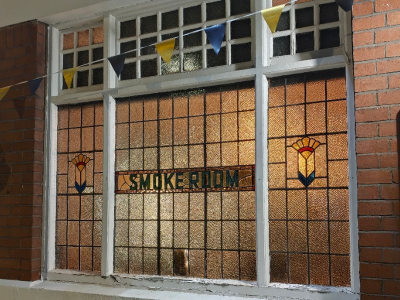 Stained glass window. (Pub, External). Published on 14-10-2026