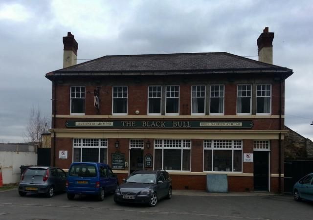 Black Bull, Blaydon. (Pub, External, Key). Published on 01-01-1970