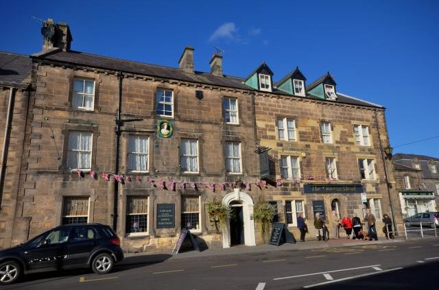 Queens Head, Rothbury. (Pub, External, Key). Published on 01-01-1970