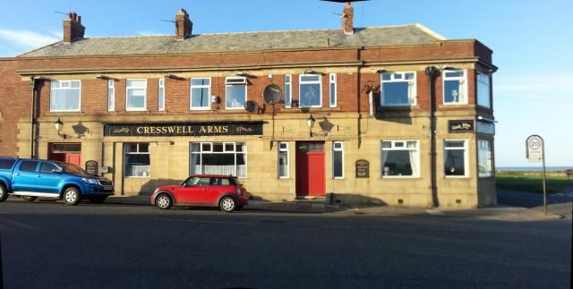 Cresswell Arms Newbiggin. (Pub, External, Key). Published on 01-01-1970