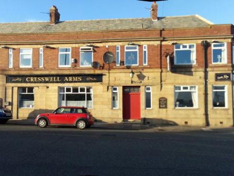 Cresswell Arms Newbiggin. (Pub, External, Key). Published on 01-01-1970