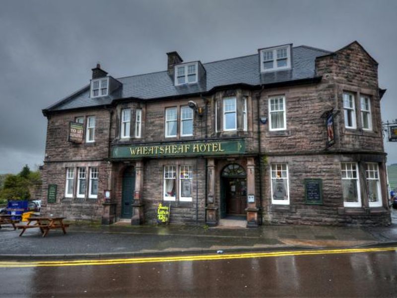 Wheatsheaf at Wooler. (Pub, External, Key). Published on 01-01-1970