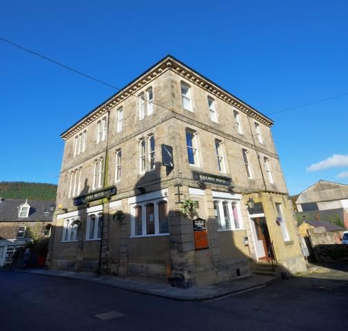 Railway, Rothbury. (Pub, External, Key). Published on 01-01-1970