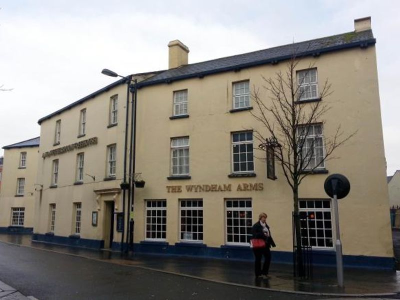 Wyndham Arms, Bridgend. (Pub, External, Key). Published on 05-01-2014 