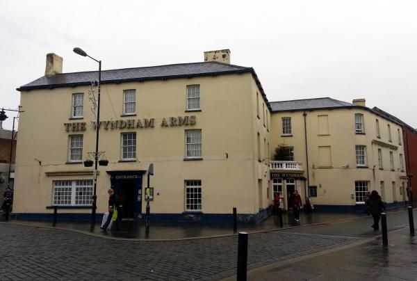 Wyndham Arms, Bridgend. (Pub, External, Key). Published on 05-01-2014