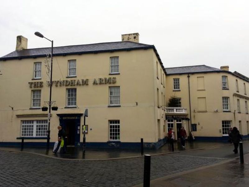 Wyndham Arms, Bridgend. (Pub, External, Key). Published on 05-01-2014 