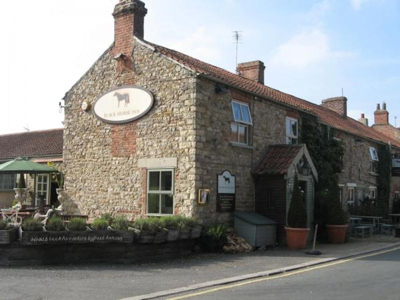 Black Horse, Kirkby Fleetham. (Pub, External). Published on 06-11-2013