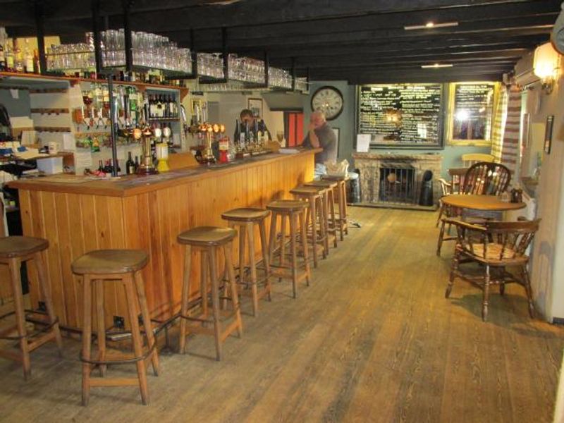 CB Inn Langthwaite bar. (Pub, Bar). Published on 24-09-2014 