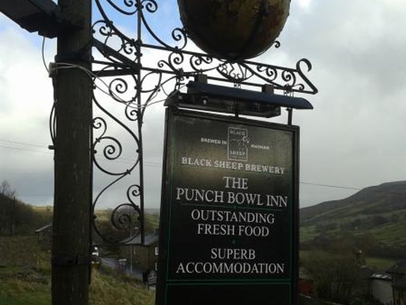 Punch Bowl, Low Row. (Sign). Published on 23-02-2014 