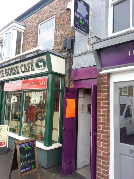 Truefitt's Tap, Northallerton. (Pub, External, Sign). Published on 25-06-2014